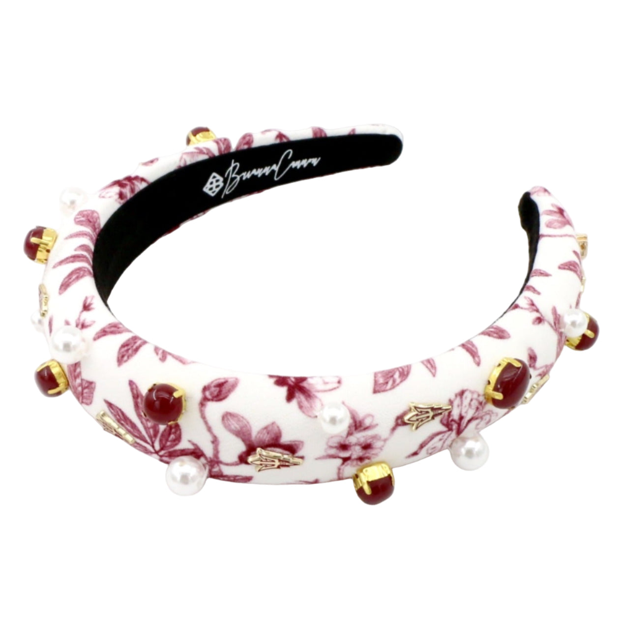 Arizona State Floral Toile Logo Headband PRE-ORDER (Est. 1/15/2026)