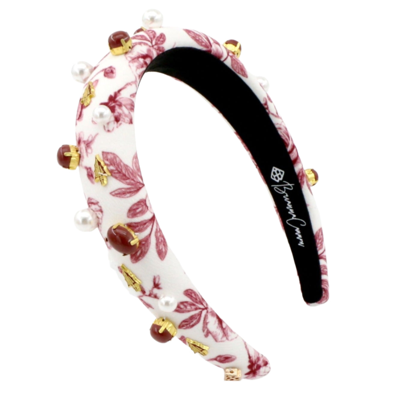Florida State Floral Toile Logo Headband