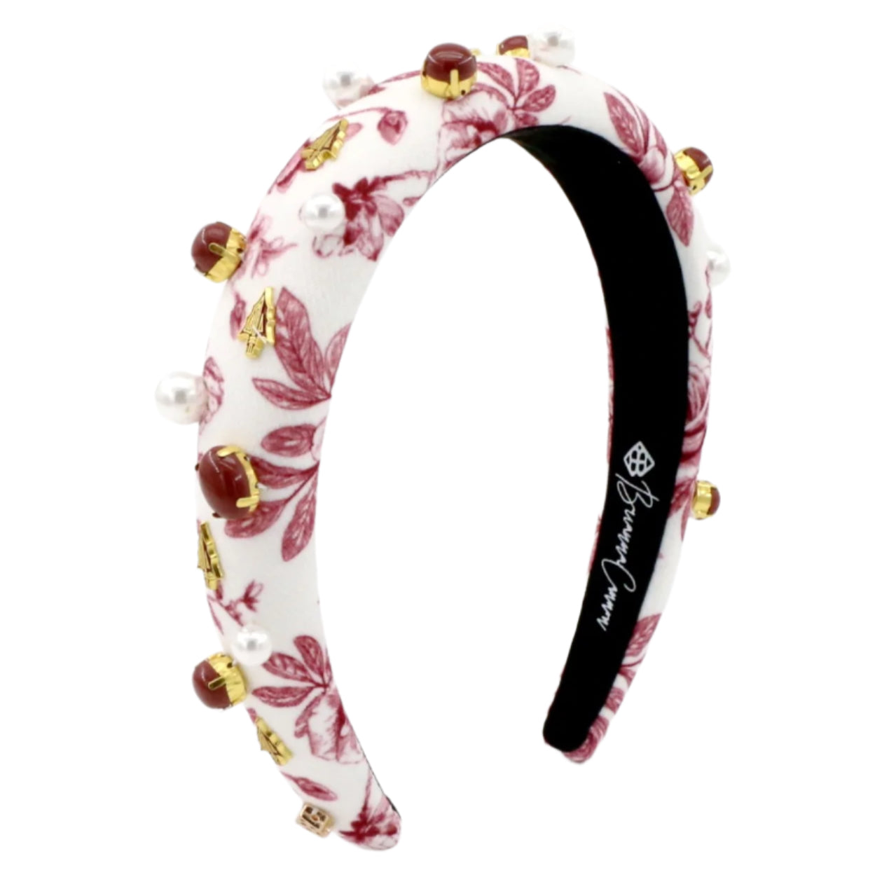 Florida State Floral Toile Logo Headband