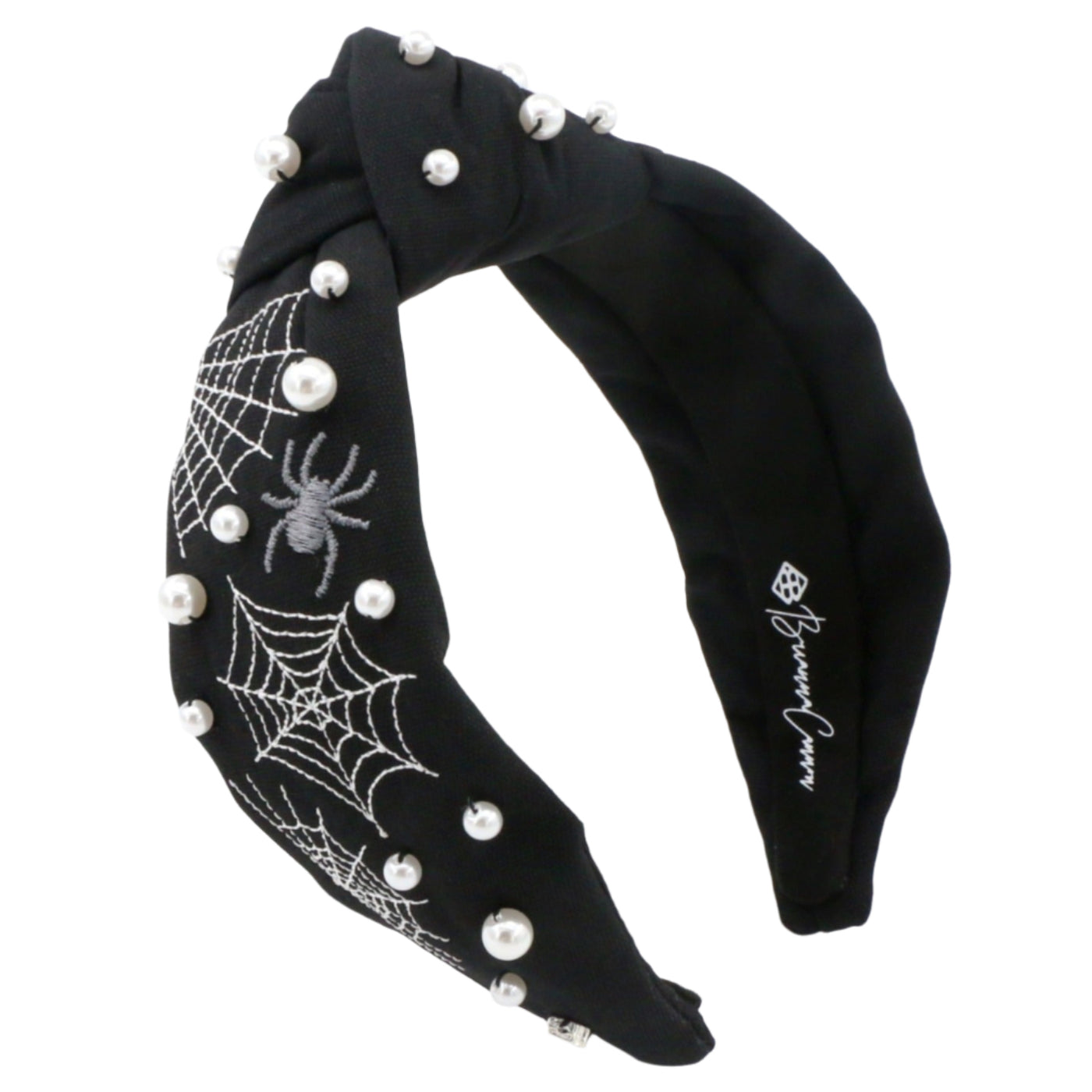 Pearl Webs Spider Headband