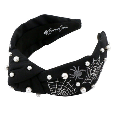 Pearl Webs Spider Headband