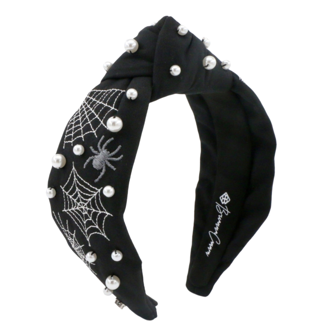 Pearl Webs Spider Headband