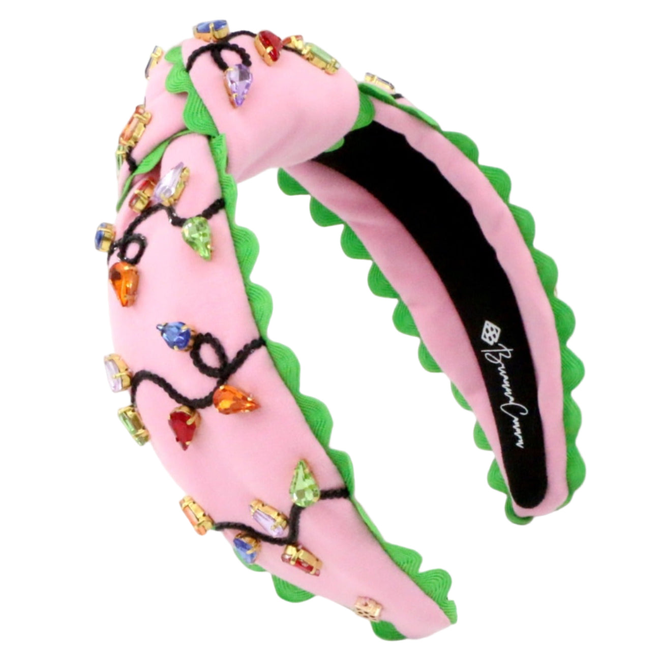 Pink Christmas Light Headband