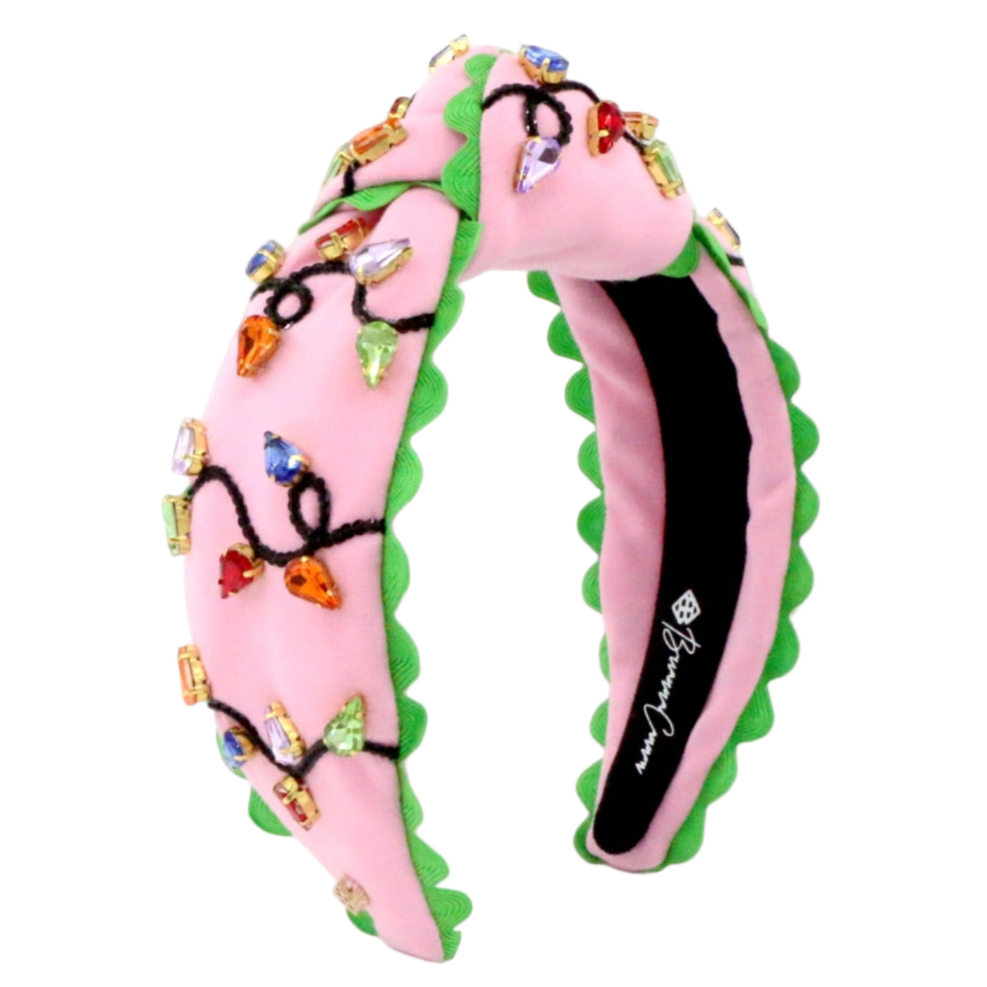 Pink Christmas Light Headband