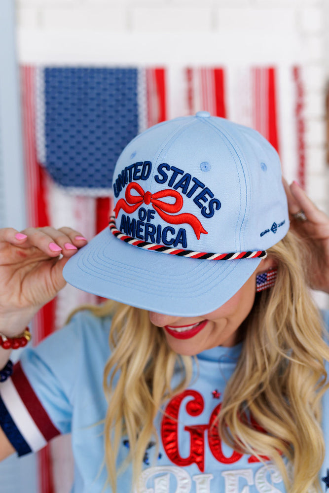 USA Rope Hat - Patriotic Snapback Hat | Brianna Cannon