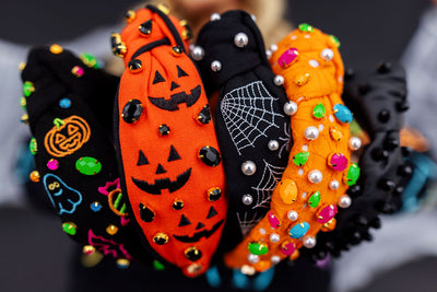 Pearl Webs Spider Headband