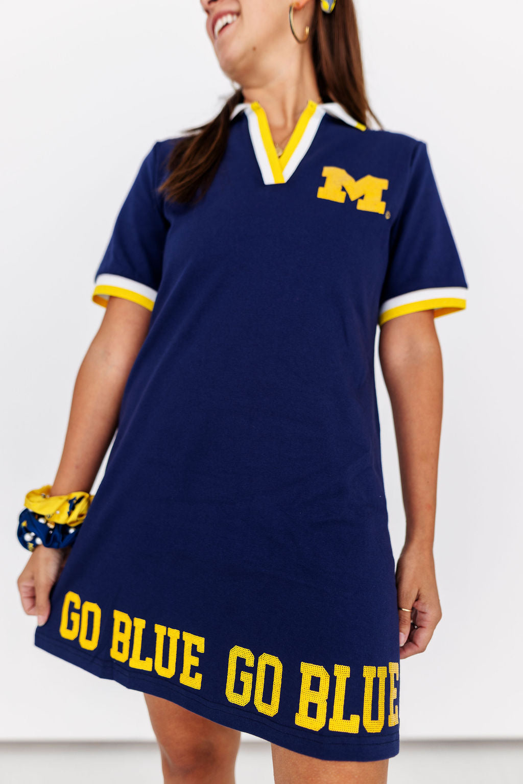Michigan BC Club Dress with M Logo