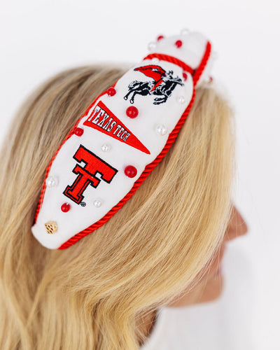 Texas Tech College Vault Rope Headband