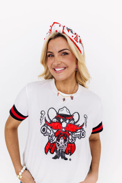 Texas Tech Sparkle Logo T-Shirt