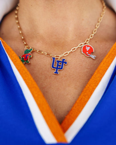 College Vault Florida Charm Necklace