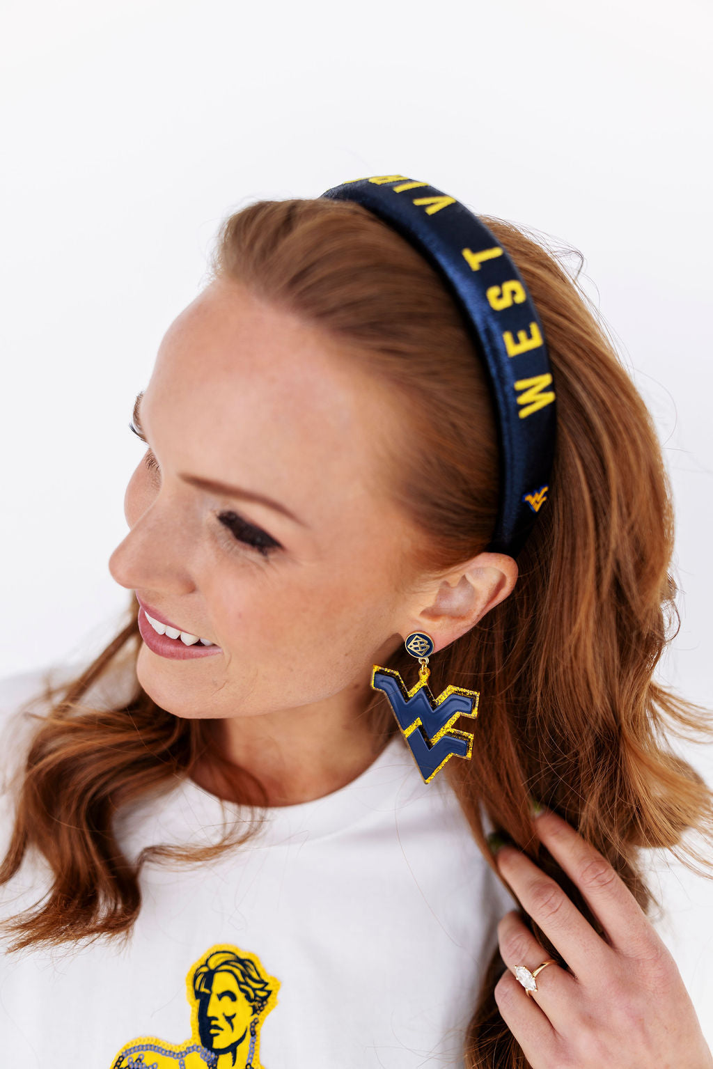 West Virginia Logo Earrings