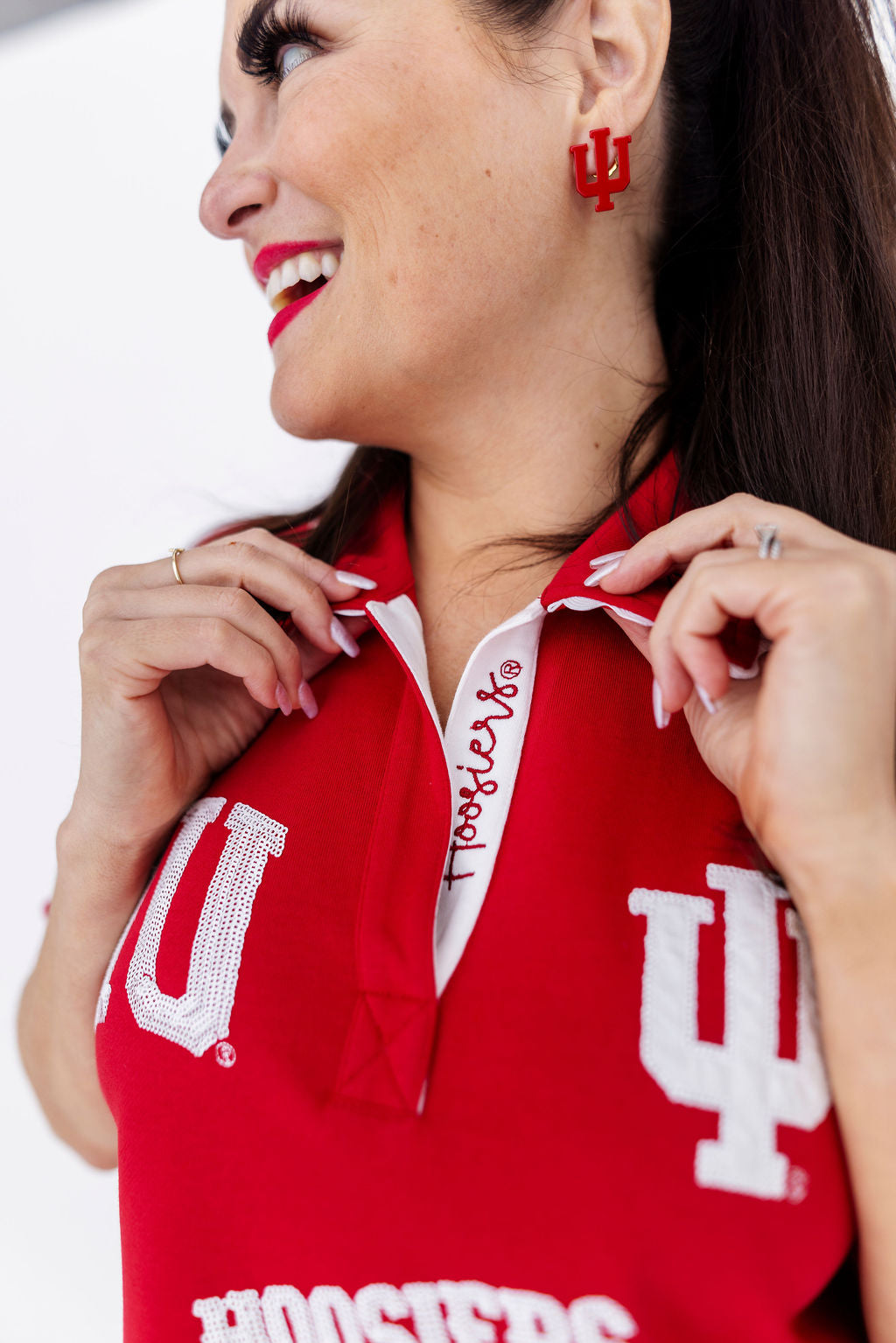 Indiana Logo Patch Dress