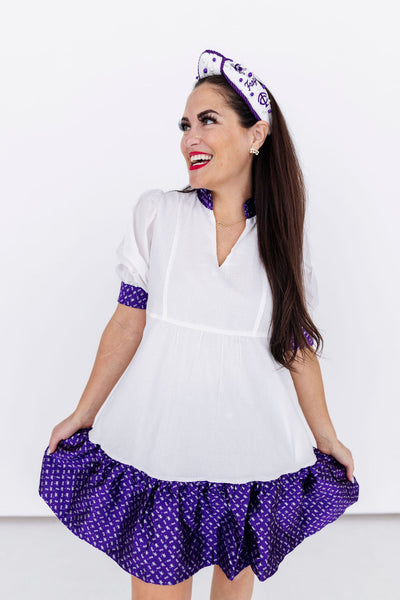 TCU Gameday BC Bib Dress