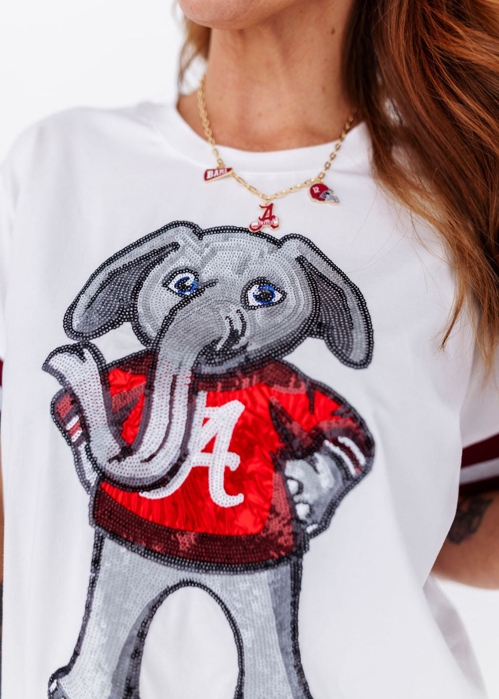 College Vault Alabama Charm Necklace