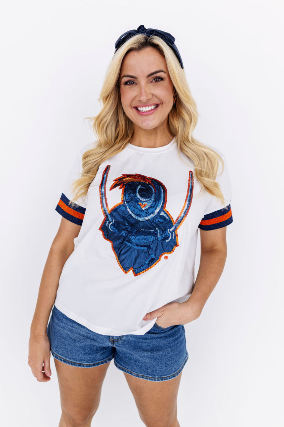 Virginia Sparkle Logo T-Shirt