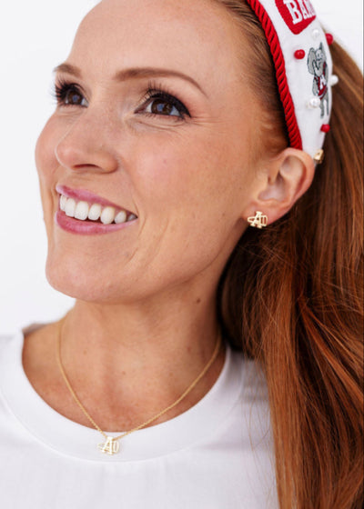 College Vault Alabama Stud & Necklace Set