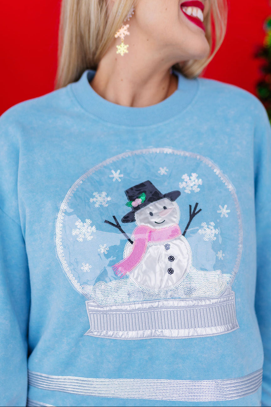 Let It Snow Globe Sweatshirt PRE-ORDER (Est. Ship 12/8)