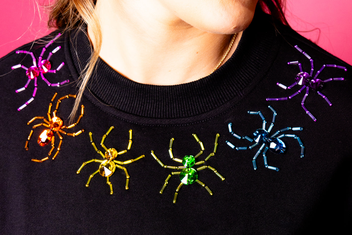 BC Rainbow Spiders Sweatshirt & Skirt Set  PRE-ORDER (Est Ship 10/2)