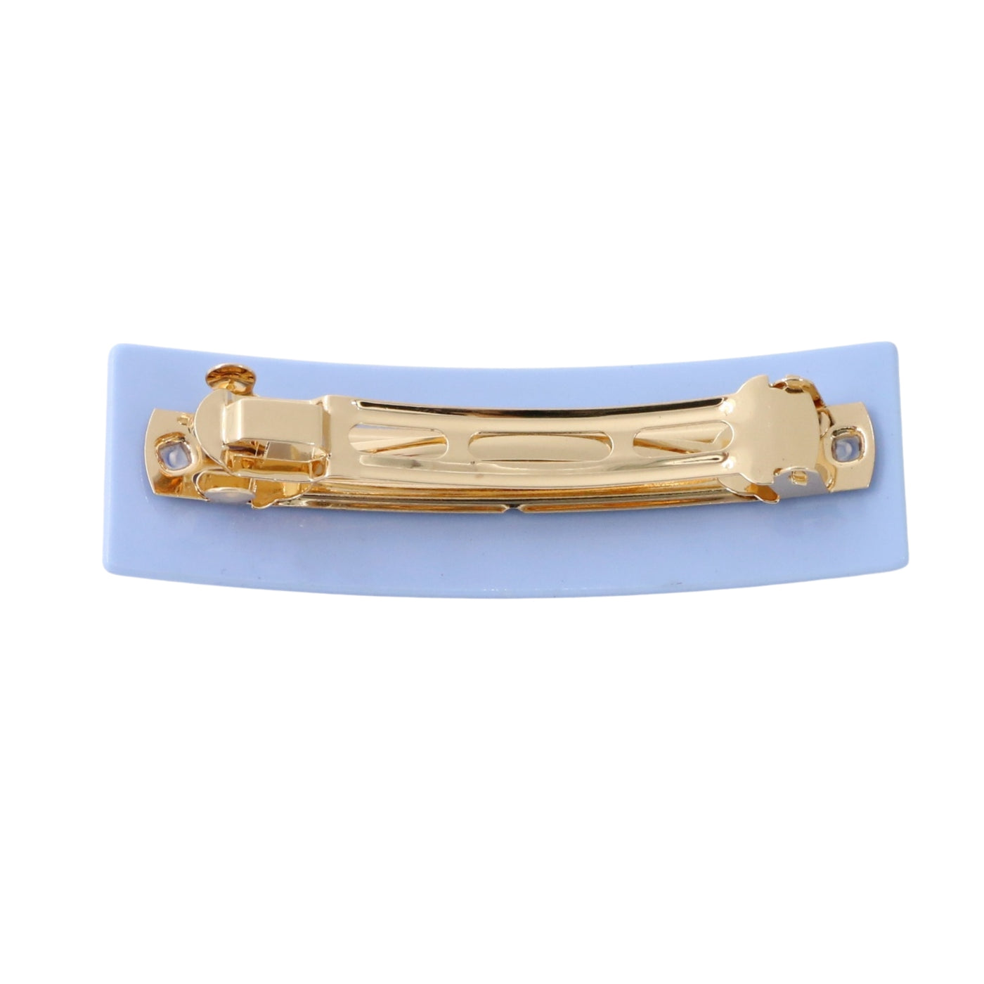 North Carolina Blue TAR HEELS Rectangle Barrette Clip