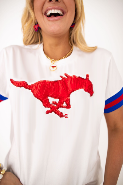 SMU Sparkle Logo T-Shirt