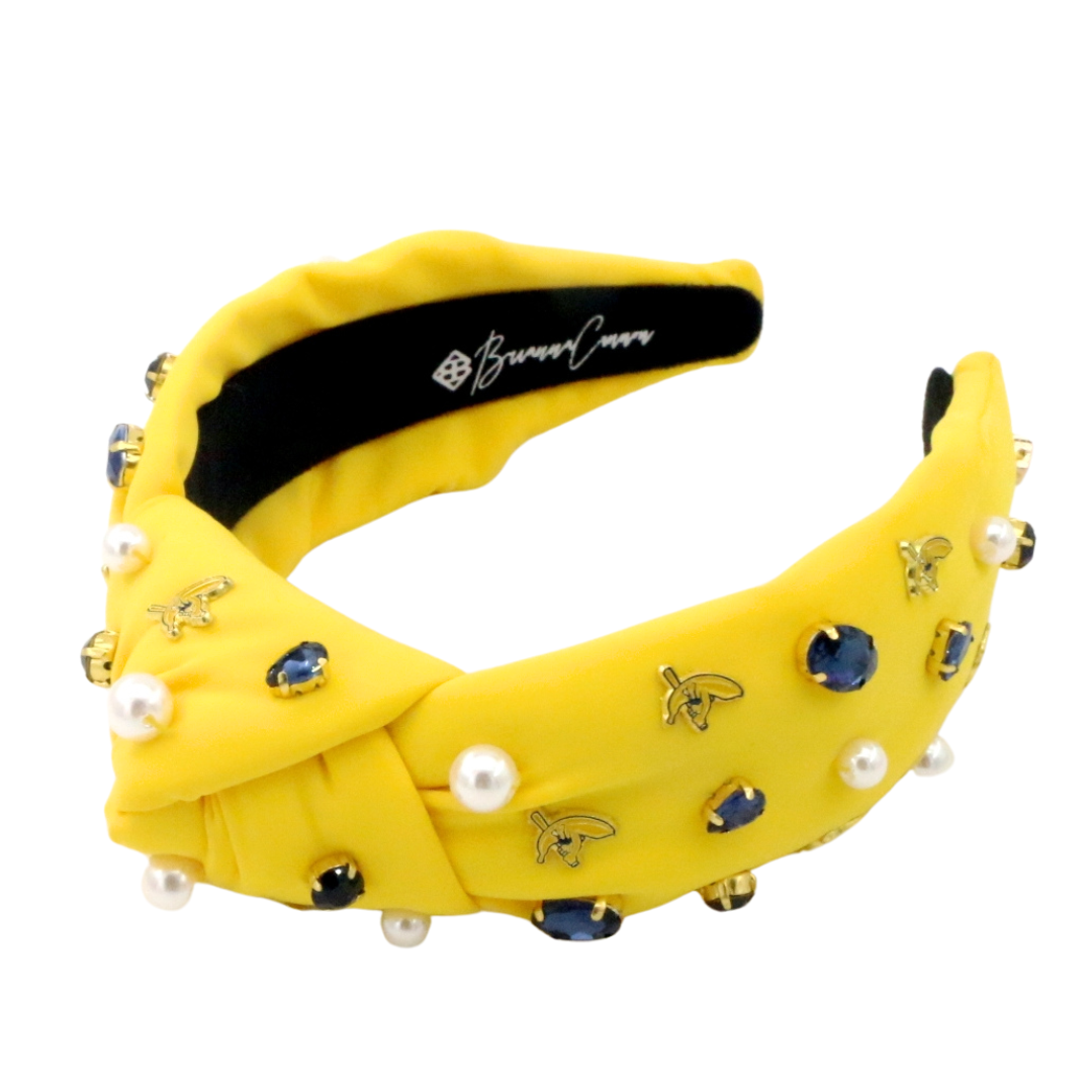 Yellow Savannah Bananas Logo Headband