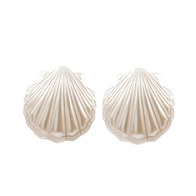 Large Pearl Shell Earrings