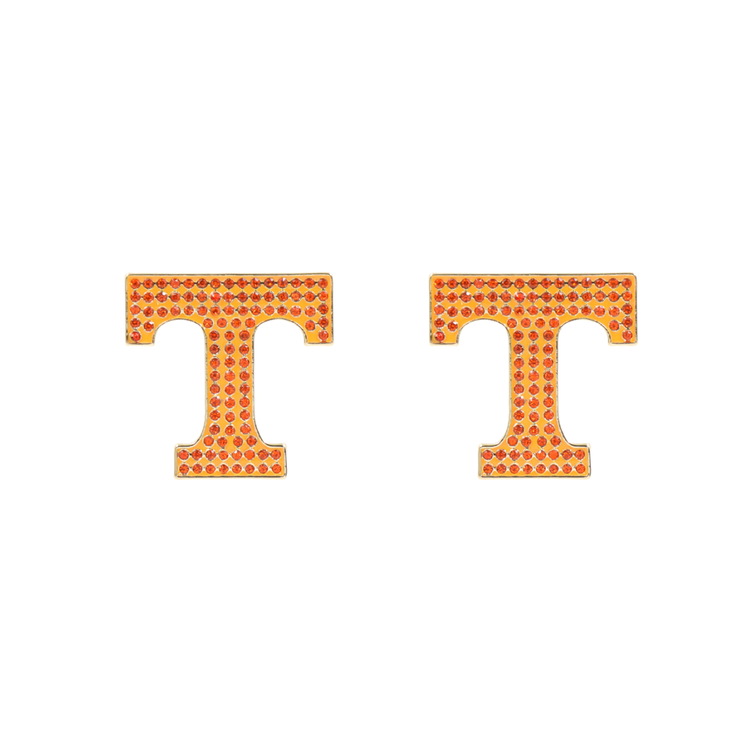 University of Tennessee Pavé Logo Studs