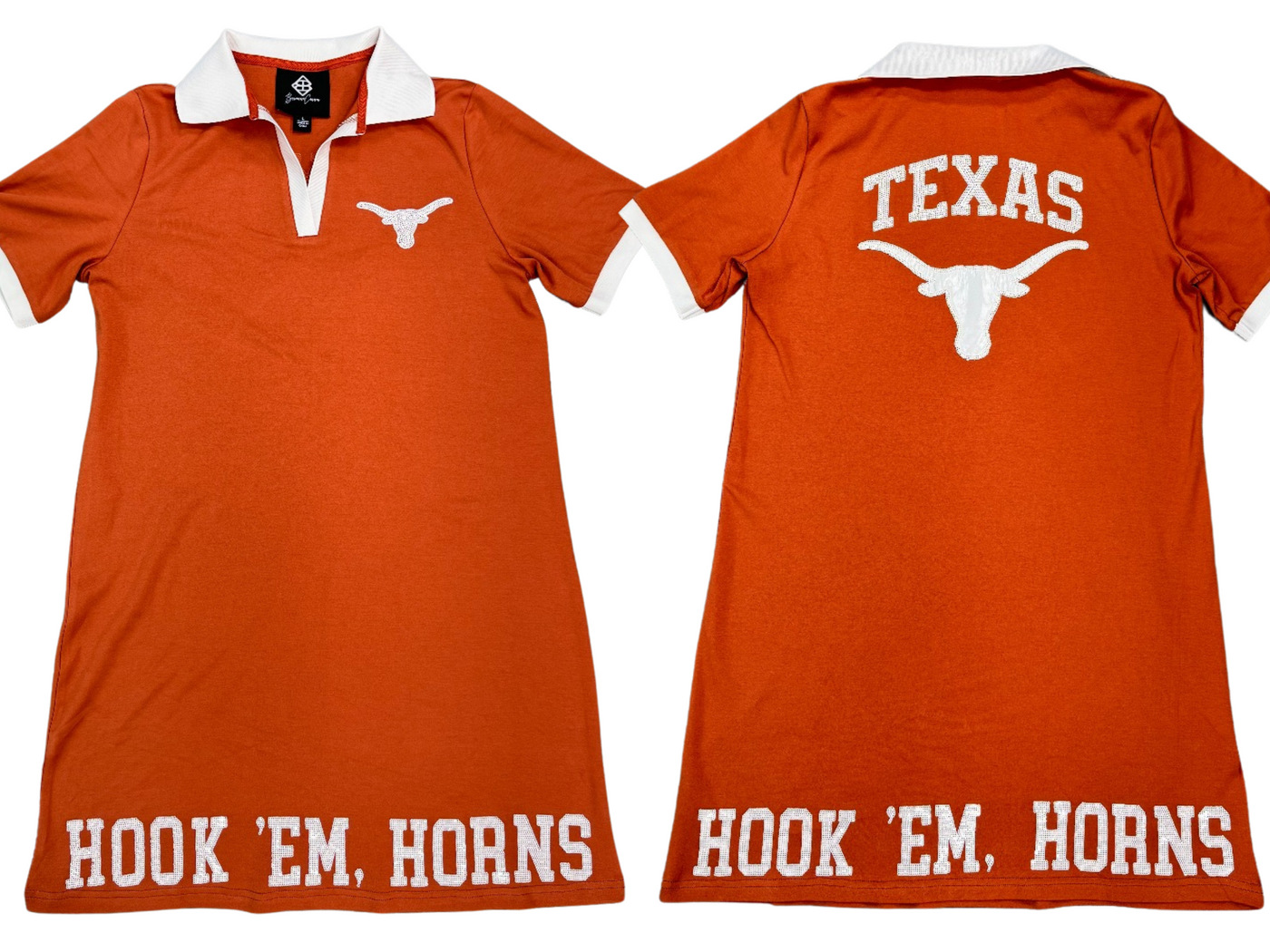 Texas BC Club Dress with Longhorn