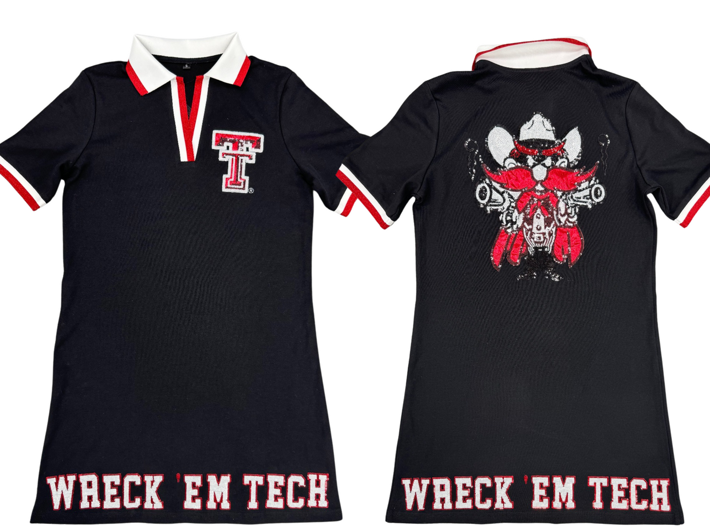 Texas Tech BC Club Dress with Red Raider