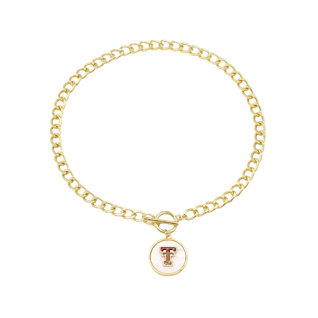 Texas Tech Logo  Necklace