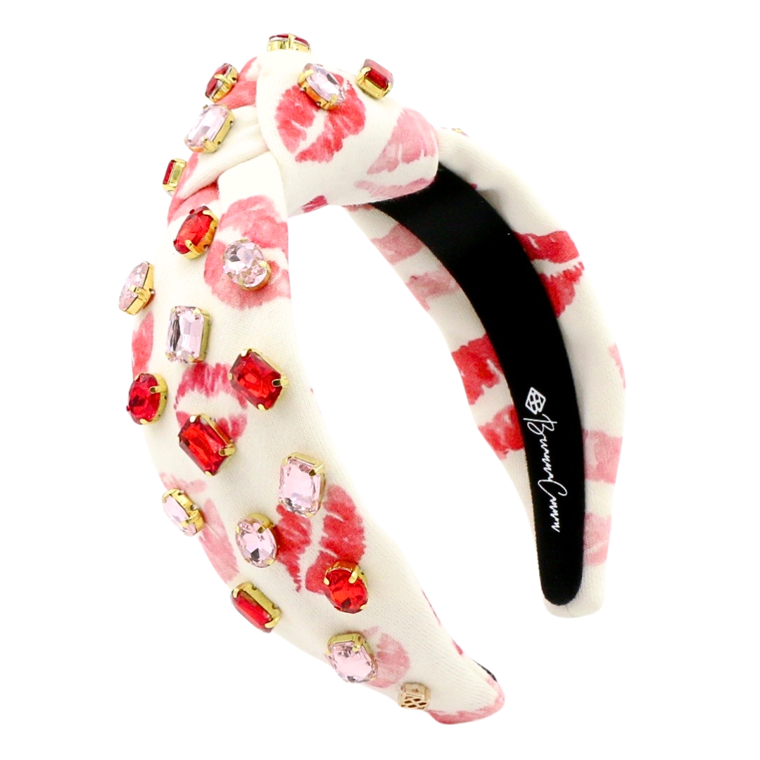 Hugs & Kisses Lips Headband PRE-ORDER (EST Ship 1/7)