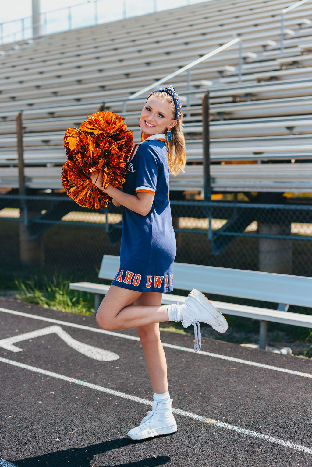 Virginia BC Club Dress with V Logo