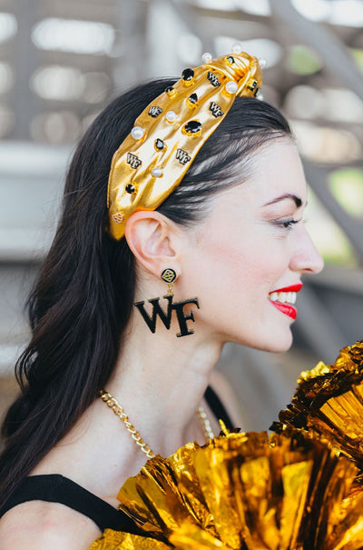 Wake Forest Gold Logo Headband