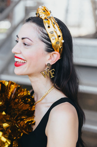 Wake Forest Gold Logo Headband