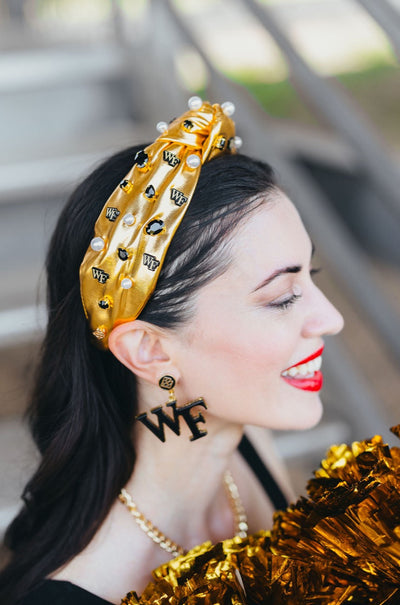 Wake Forest Gold Logo Headband