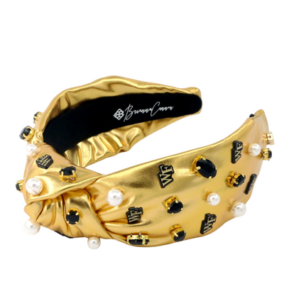 Wake Forest Gold Logo Headband