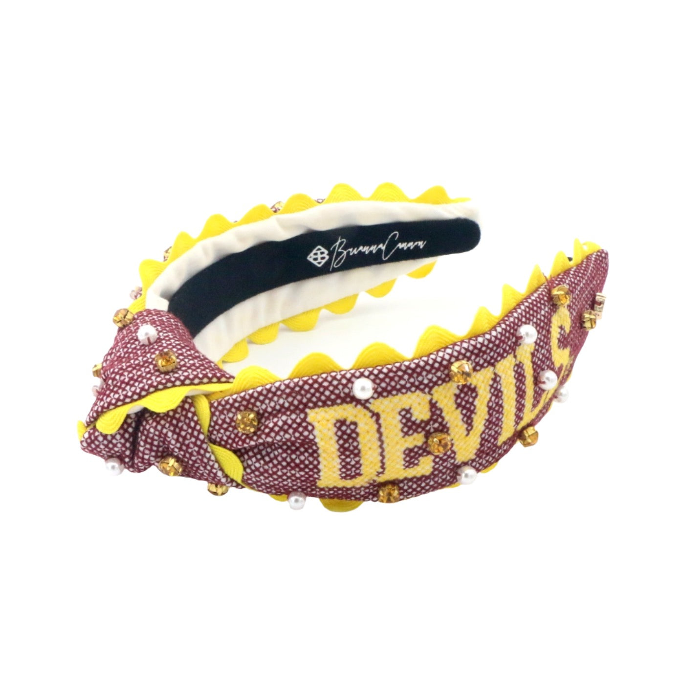 Arizona State Child SUN DEVILS Cross Stitch Headband