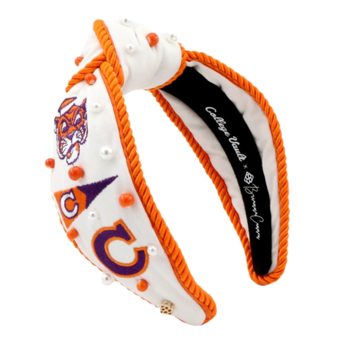 Clemson College Vault Rope Headband