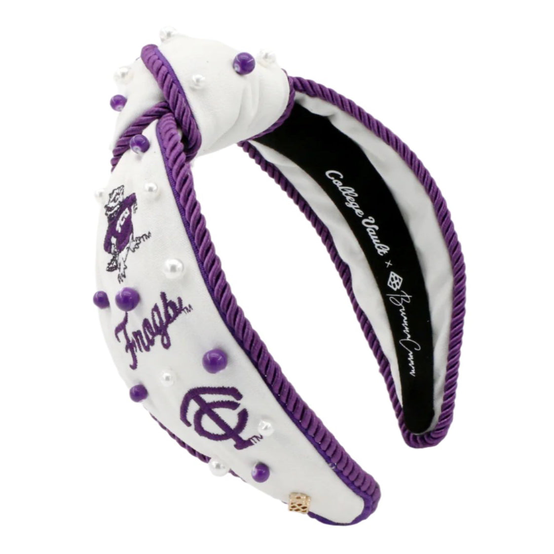 TCU College Vault Rope Headband
