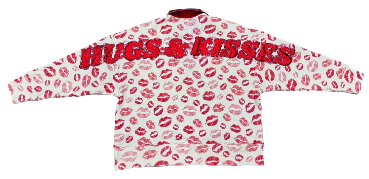 Hugs & Kisses Lips Sweatshirt PRE-ORDER (Est. Ship 1/9)