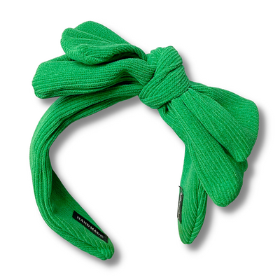 Green Side Bow Headband