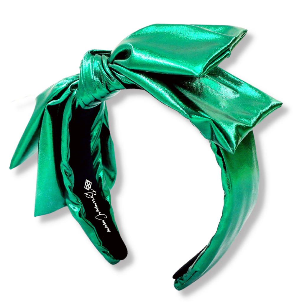 Baylie Beaded Headband - Green Headband - Adjustable Headband – Inspired  Elements Co